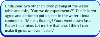 Cooperative play anecdote