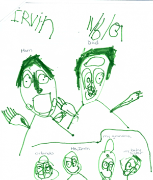 Irvin's writing sample